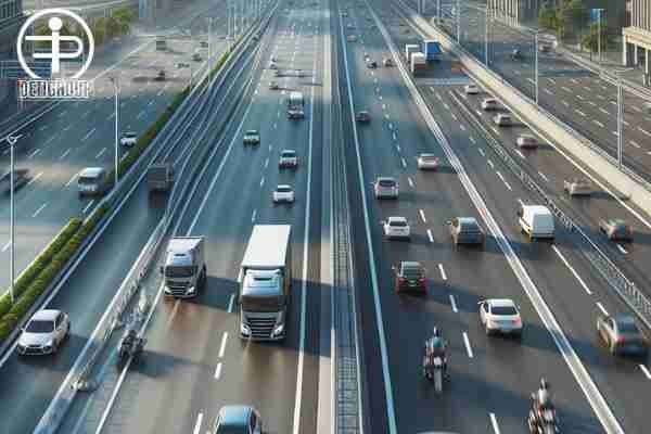 Autopista generada con AI para Blog del PESV y Capacitacion de Realidad Virtual