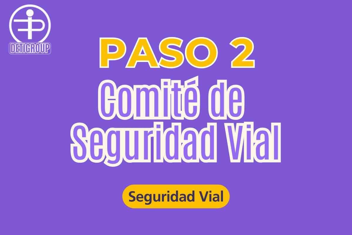 Paso 2 ¿Cómo Crear el Comité de Seguridad Vial Según la Resolución 40595 de 2022?
