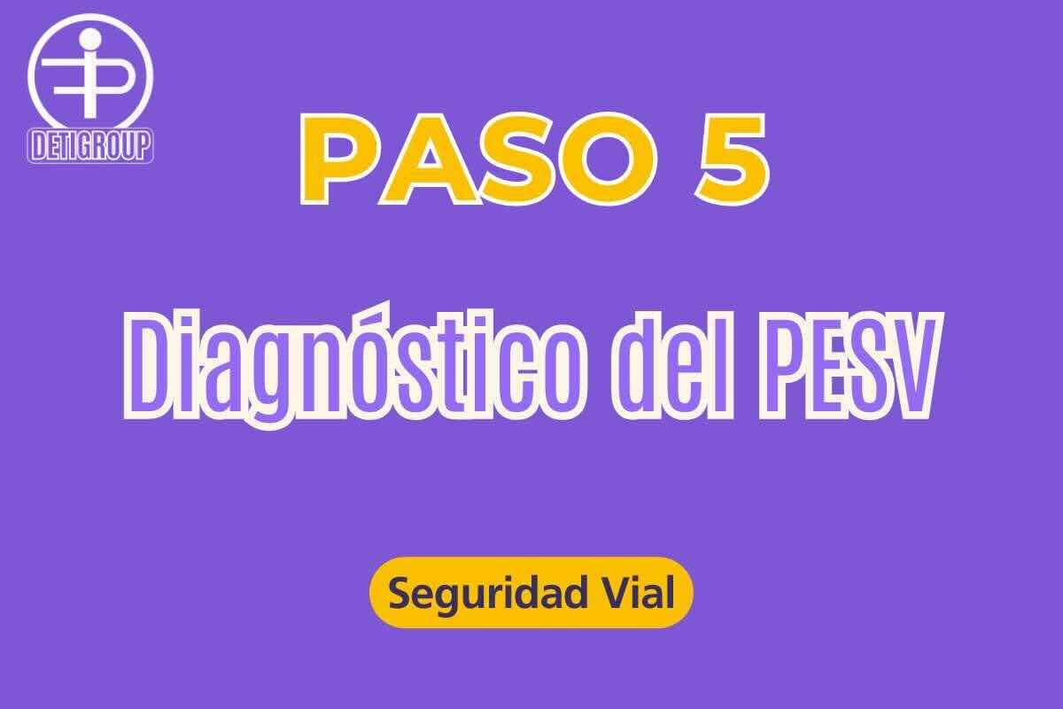 Paso 5. DIagnstico del PESV segun la resolucion 40595 de 2022